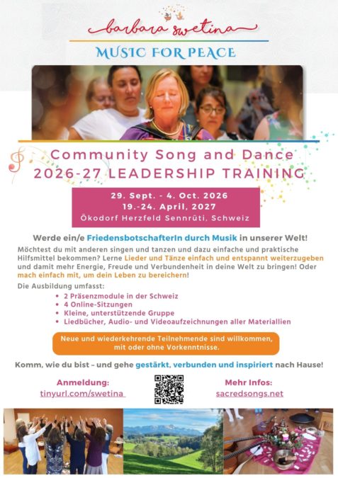 Community Song and Dance Leadership Training